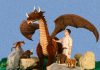 Hansa Plush Life Size Great Dragon