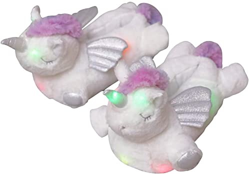 Light Up Unicorn Slippers For Adults