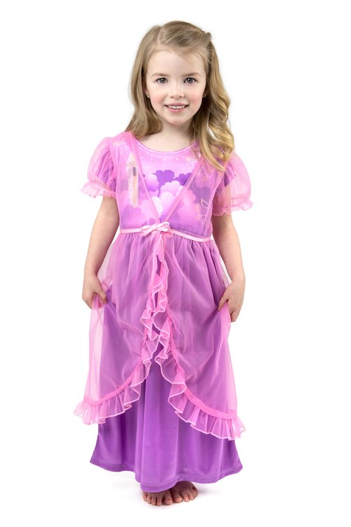 Rapunzel Nightgown with Pink Robe
