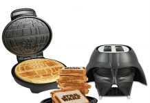Star Wars Death Star Waffle Maker And Darth Vader Toaster