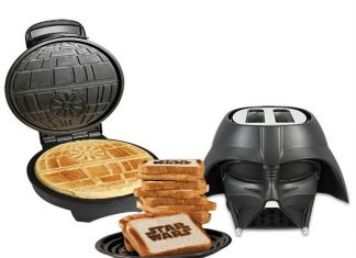 Star Wars Death Star Waffle Maker And Darth Vader Toaster