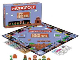 Super Mario Bros Monopoly Board Game